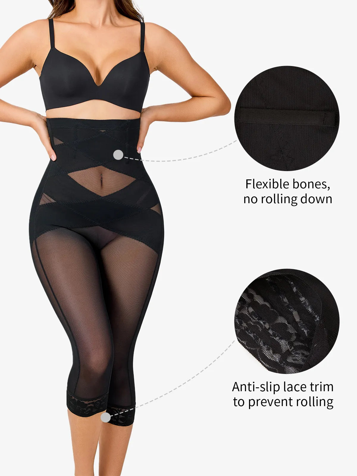 EFECTO LIPO - 3 en 1: Cintura, Glúteos y Muslos