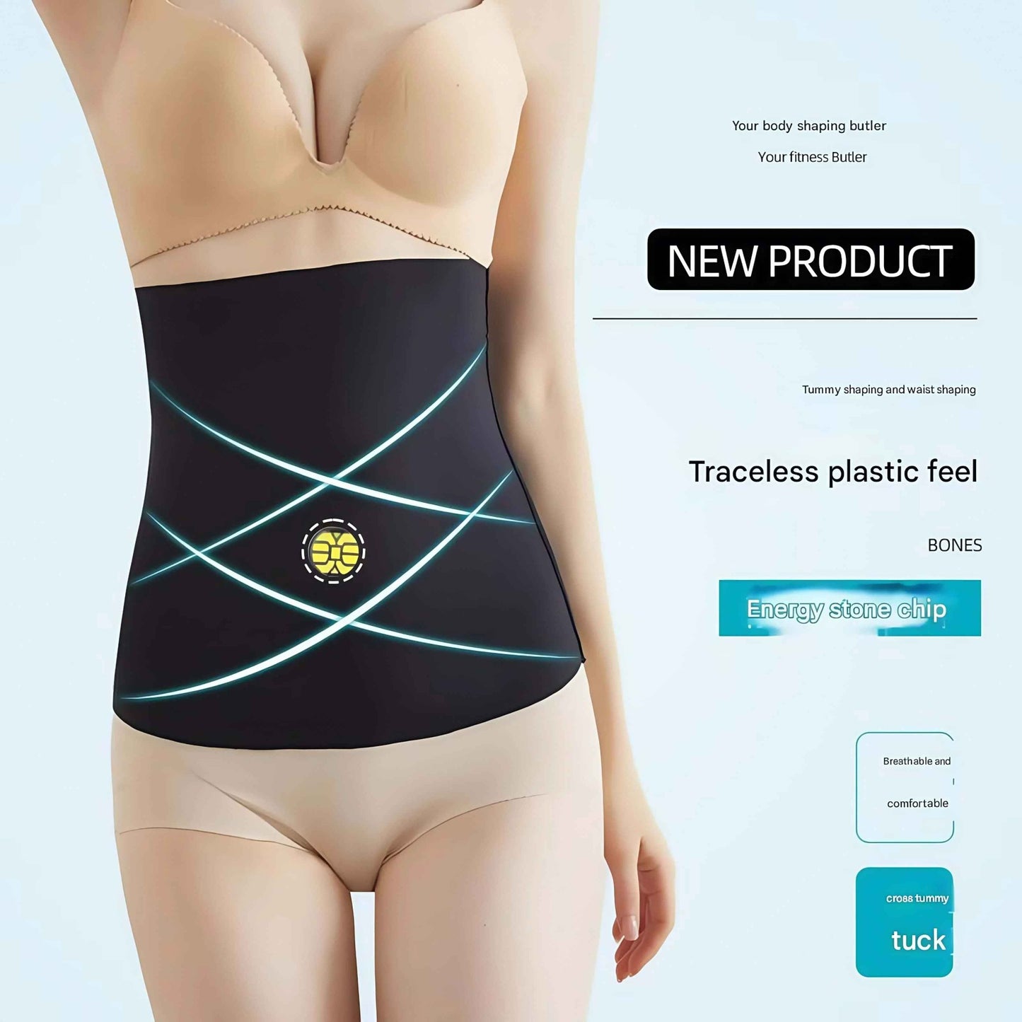 SlimFlexX™ – Moldeo flexible con poder – Cinturón Moldeador Inteligente para una Cintura de Impacto