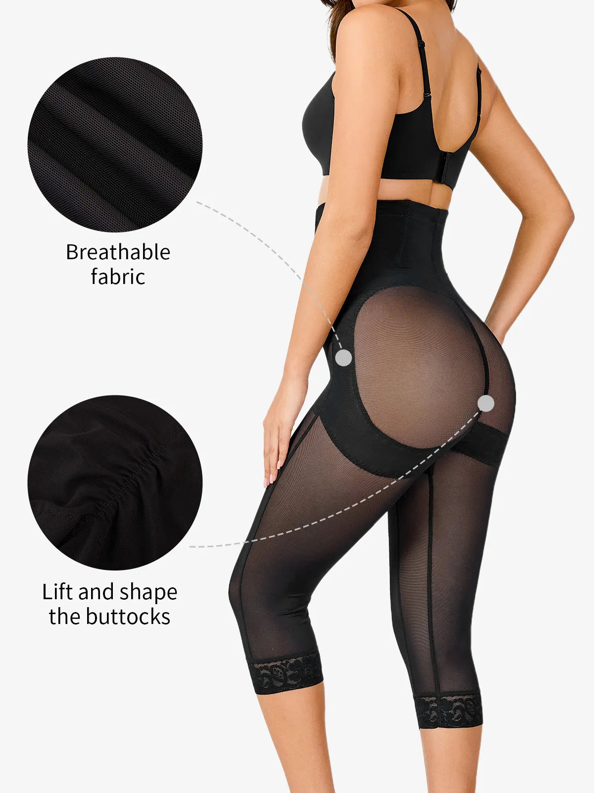 EFECTO LIPO - 3 en 1: Cintura, Glúteos y Muslos