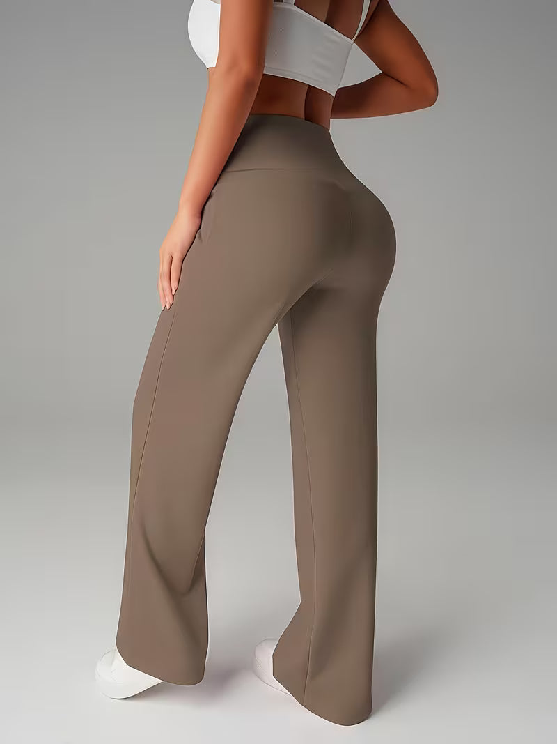 Pantalón Valeria – Tiro Alto Office & Fit