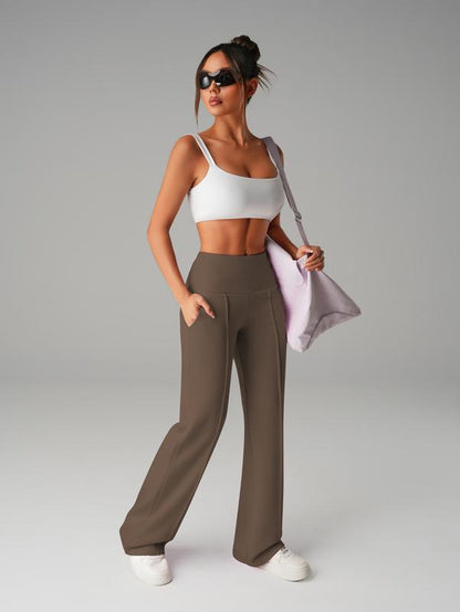 Pantalón Valeria – Tiro Alto Office & Fit